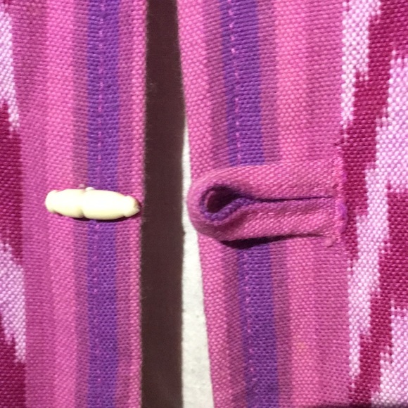 FINAL MARKDOWN LADIES’ Unique Toggle & Loop Closures Mirrored Jacket with Bells - Picture 4 of 13